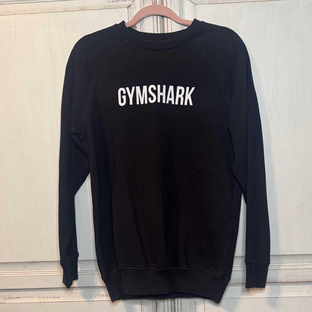 Gymshark Black Crewneck Sweatshirt Sz XS